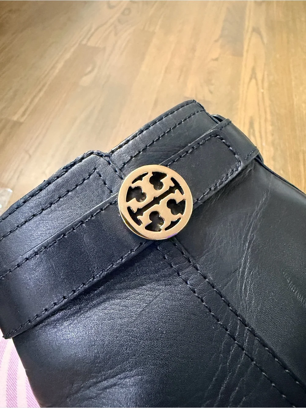 Tory Burch Booties - Bristol High Heel Size 7 Black Leather